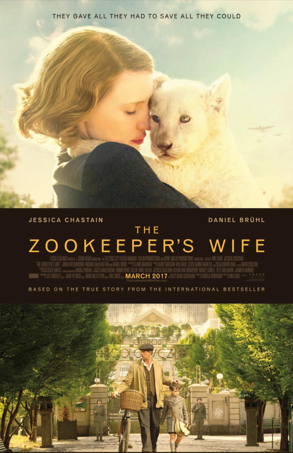 The Zookeeper’s Wife (2017) ฝ่าสงคราม กรงสมรภูมิ